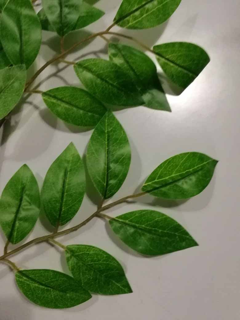 fabric ficus leaf for indoors